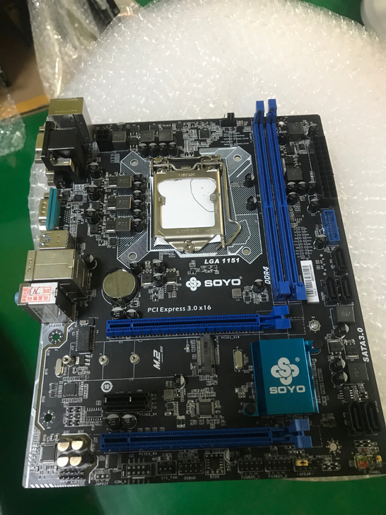 梅捷 SY-B150D4W+魔声版主板 ...