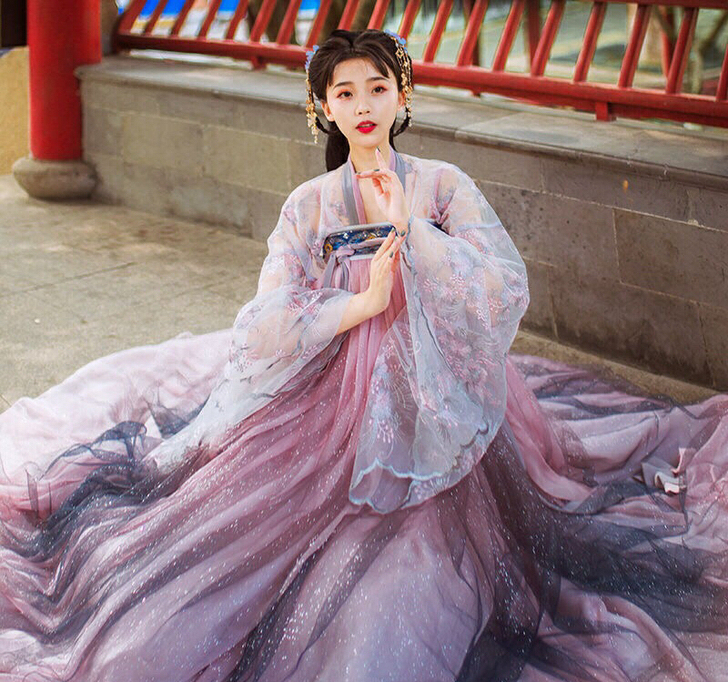 【全新清仓】花神赋汉服女中国风学生超仙襦裙...