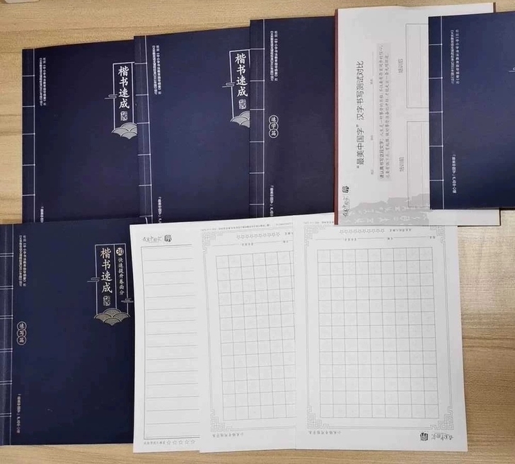转最美中国字中小学楷书硬笔书法练字速成版一...
