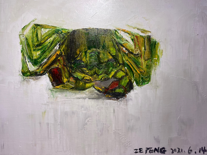 油画作品多幅 纯手绘油画 油画静物