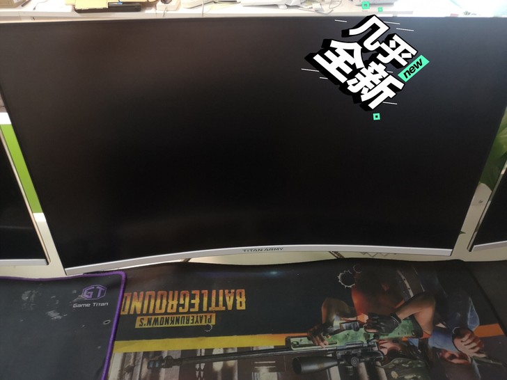 由于公司不干了,处理办公室设备!40寸曲面...
