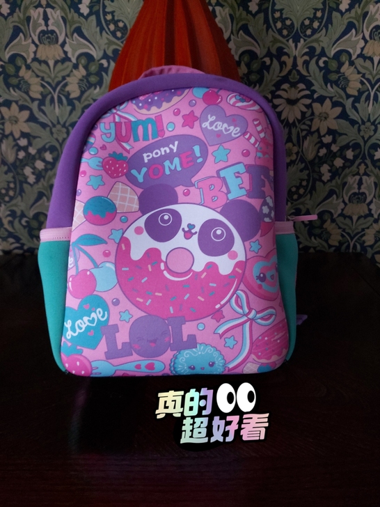 yome幼儿双肩背包，购于天猫旗舰店，99...