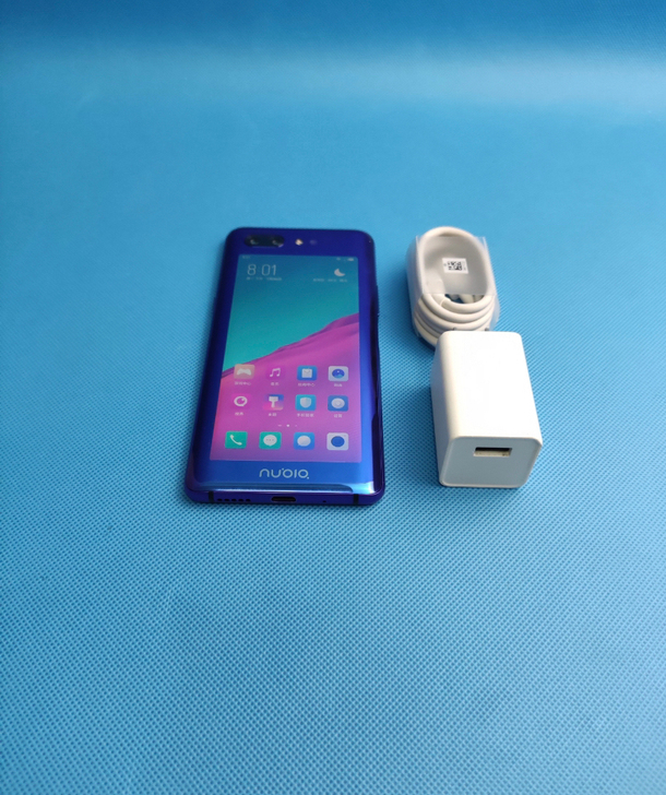 成色新努比亚X蓝色8+128G双屏骁龙84...