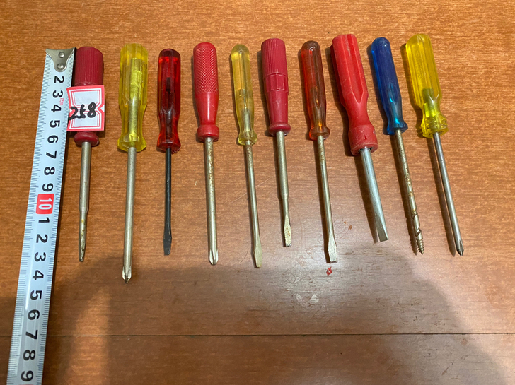日本回流中古工具便携式螺丝批一组