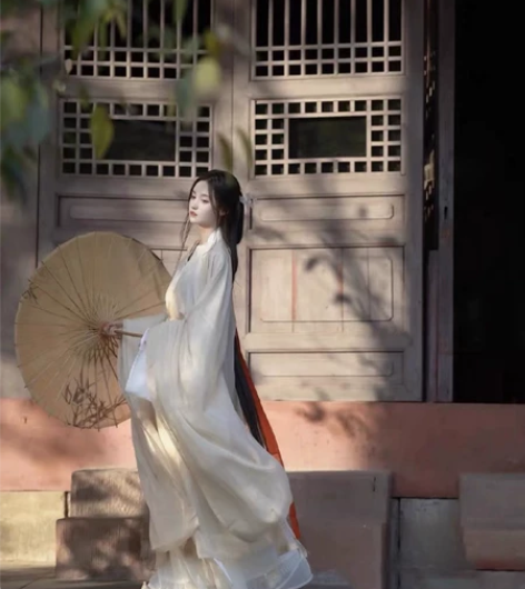 【汉服租赁】魏晋风汉服古飘逸超仙气襦裙全套...