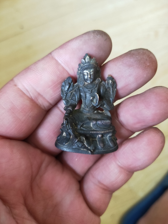 清末铜佛,品好没有毛病,雕工精美,喜欢的不...