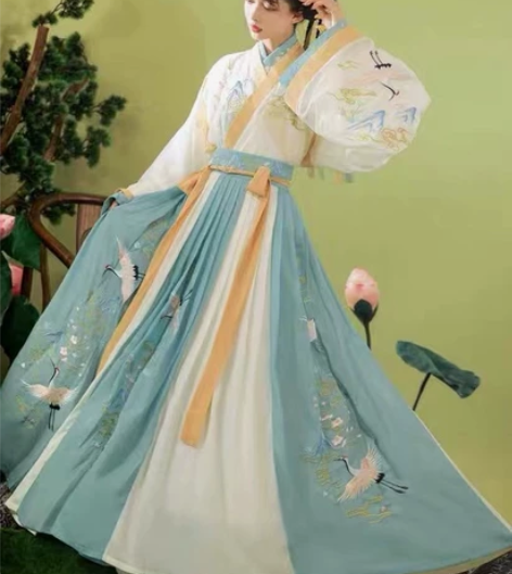【玉术原创汉服】晋制齐腰全套 有飞机盒 s...