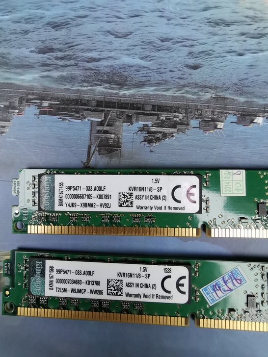 金士顿台式机8G DDR3 1600   ...