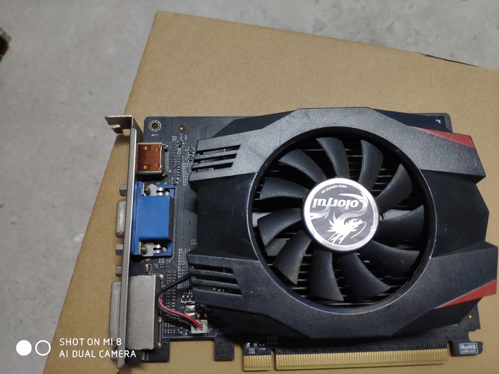 七彩虹GT710  黄金版1GD3