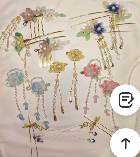 大刀出汉服发饰 清一部分  太多用不完 图...