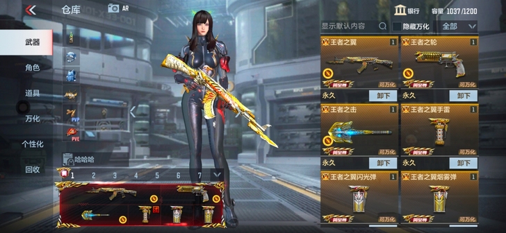CF手游枪战王者v8翼至尊号，因个人工作原...