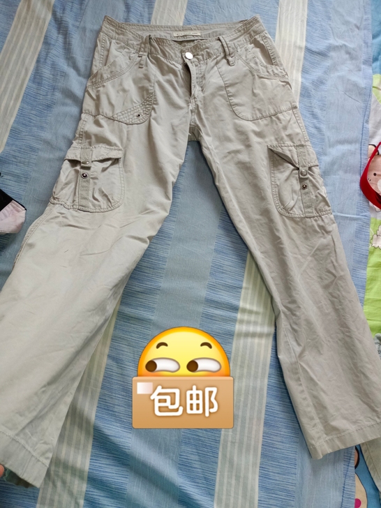 森马工装裤子，棉质，男女同款，前几年的产品...