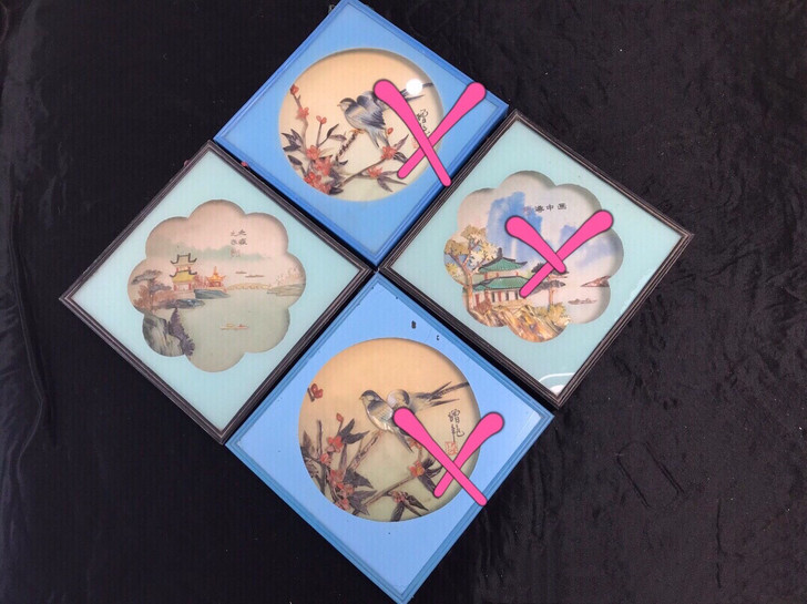 怀旧老物件 老雕刻画