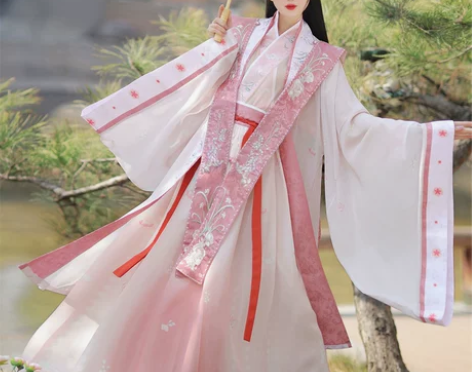 一揽芳华汉服女宋制霞帔原创正品新款夏季中国...