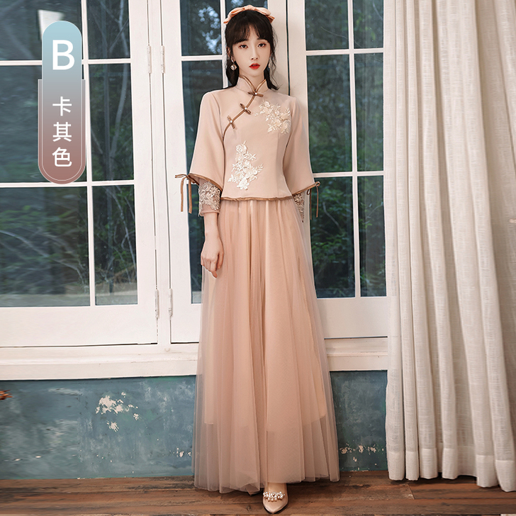 卡兰蜜 礼服晚装  伴娘服