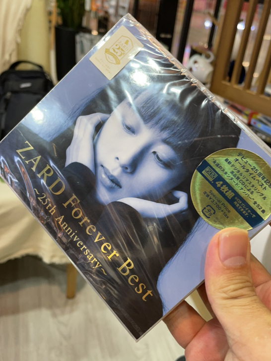 zard 泉水姐姐25周年纪念版4碟cd套...