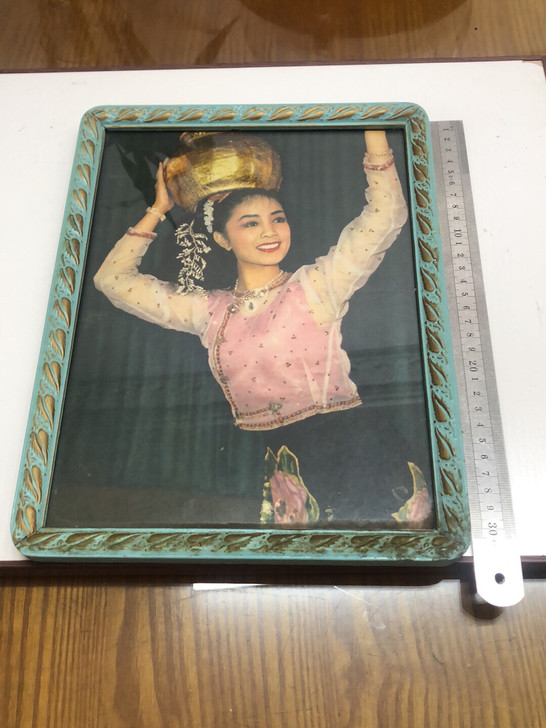 八十年代相框工艺画,不包邮