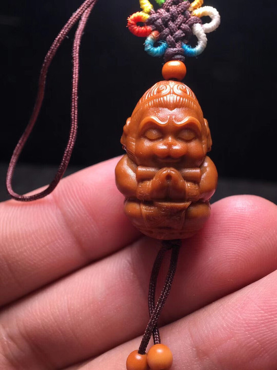 橄榄核齐天大圣单籽吊坠橄榄核孙悟空橄榄核猴...