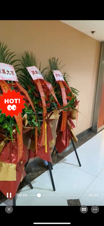 渝中区开业花篮转卖！！！