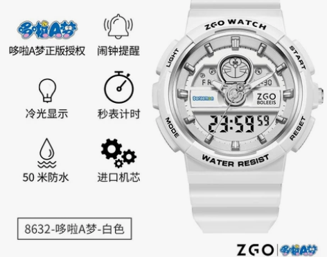 正港多啦A梦联名手表,全新。 感兴趣的话点...