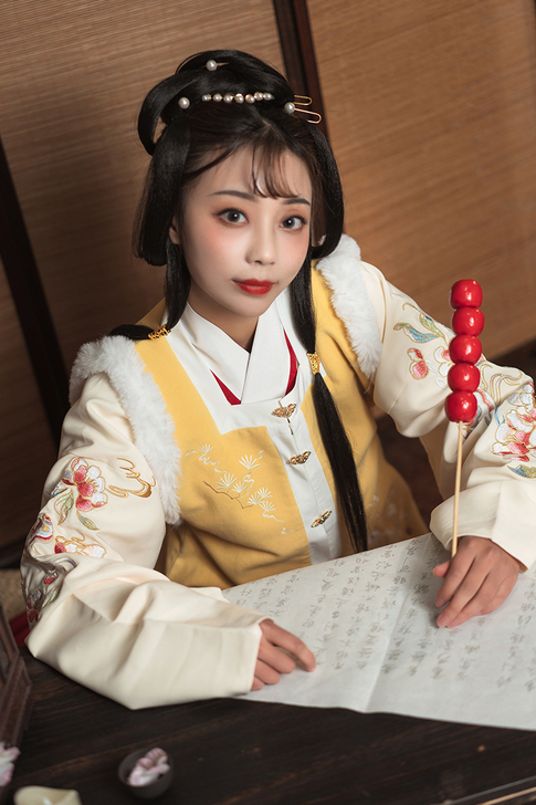 花神记 比甲m 姜黄加绒
