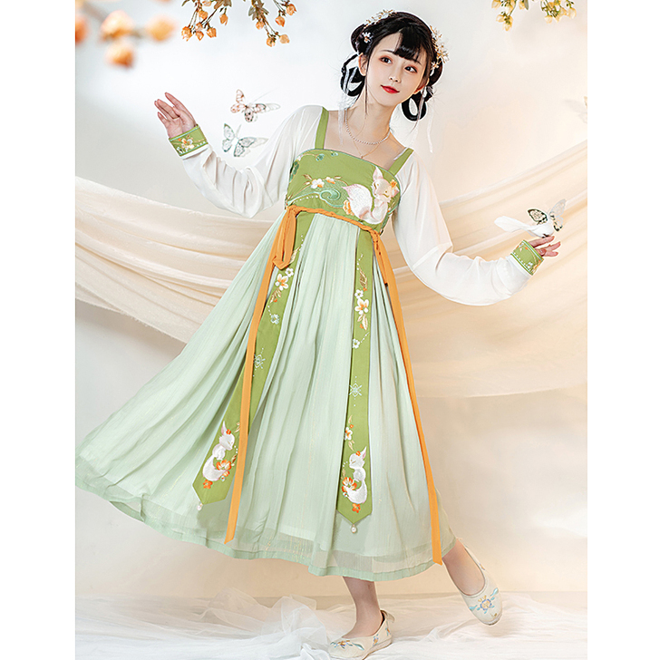 花神记-青丘汉服女春夏国风汉元素连衣裙仙女...