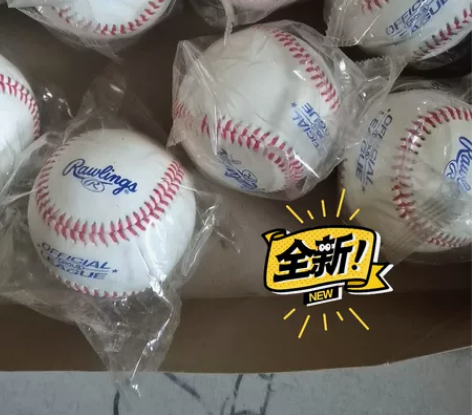 Rawlings硬式牛皮棒球,官方比赛用球...
