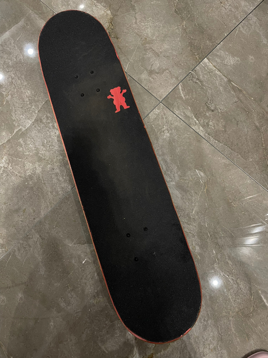 专业滑板 朋友送的随缘出