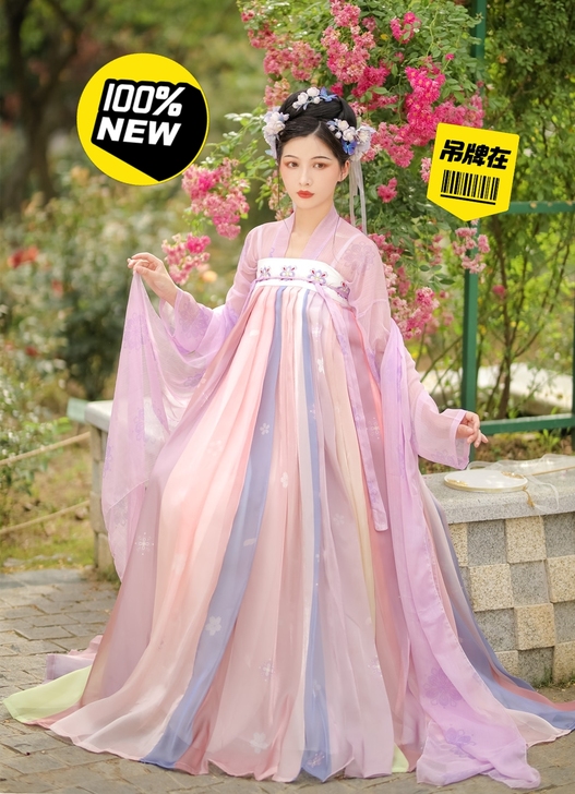 玉术汉服99福袋购入，仅试穿全新，吊牌在，...