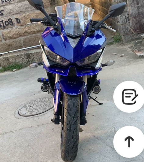 高配魅影R,双缸400CC水冷,高配升级倒...