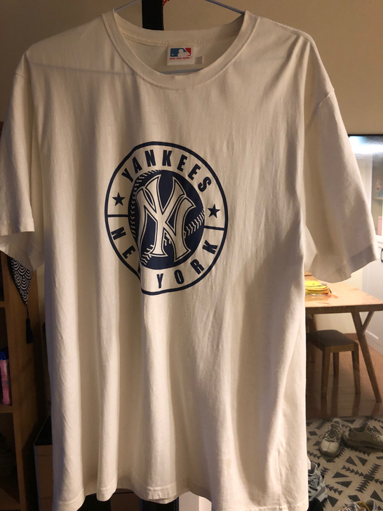 mlb正品t恤,去年购买,xl码,适合17...