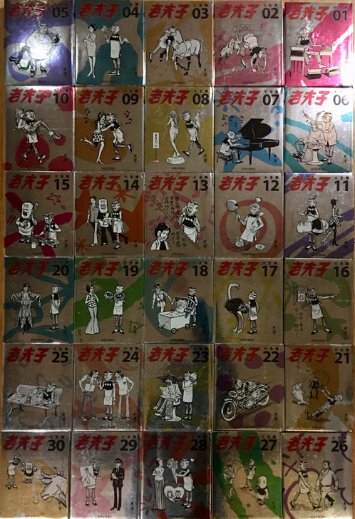老夫子卡片 年代大全集 吴兴记