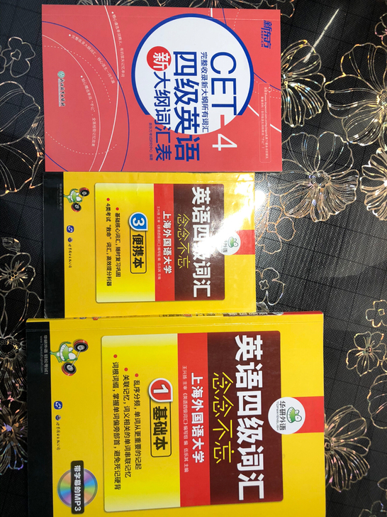 正版大学英语四级词汇(3本)