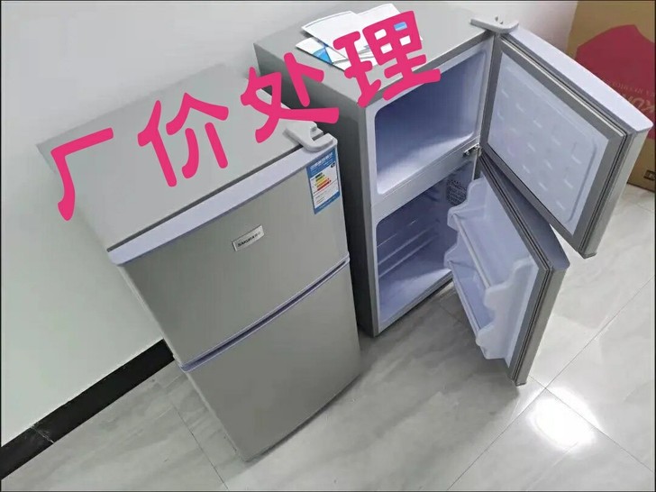 【厂价处理】樱花双门节能小型冰箱,家用租房...