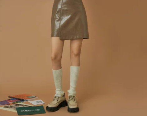 【狂欢价】OtherMix港风复古半身裙女...
