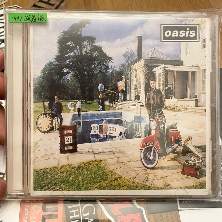 欧版原版摇滚CD一张,oasis-绿洲乐队...