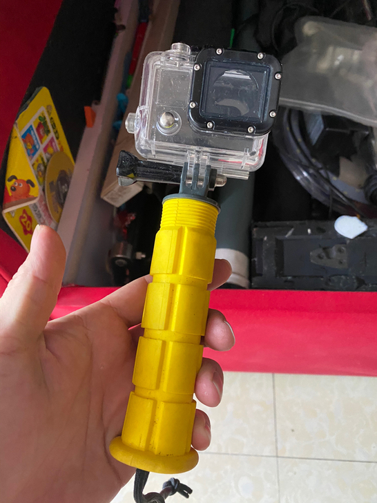GoPro2防水罩，用过一次，实测海水15...