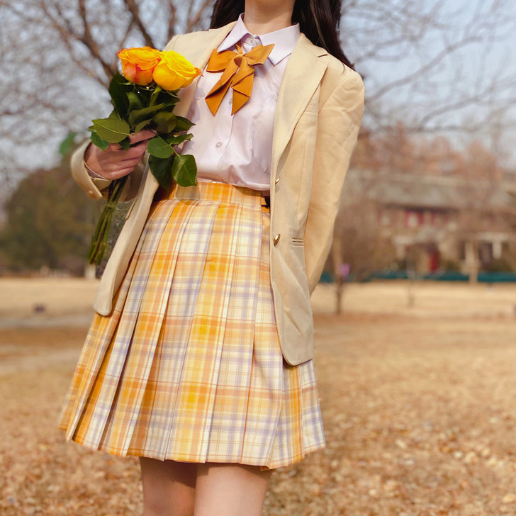野原小黑星芒jk格裙