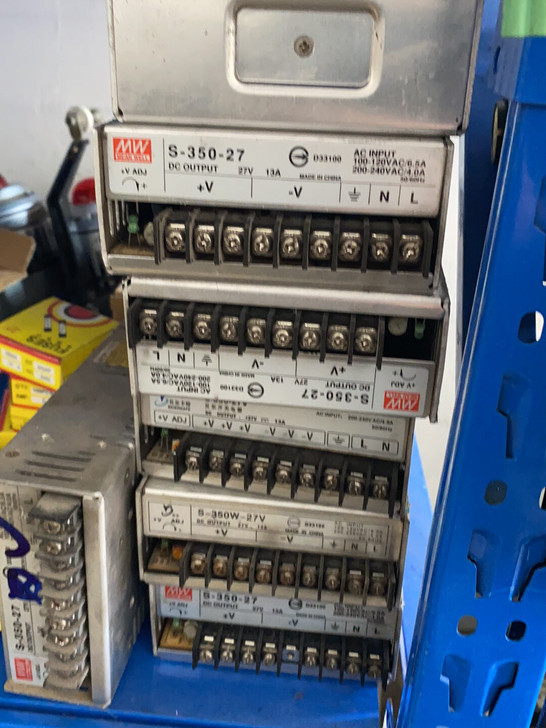 明纬24V,27V电源,一个也包邮,测试好...