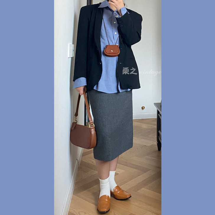 栗之vintage日本古着西装