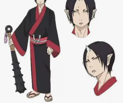 【自由风】家 鬼灯浴衣cos服 高中买的...