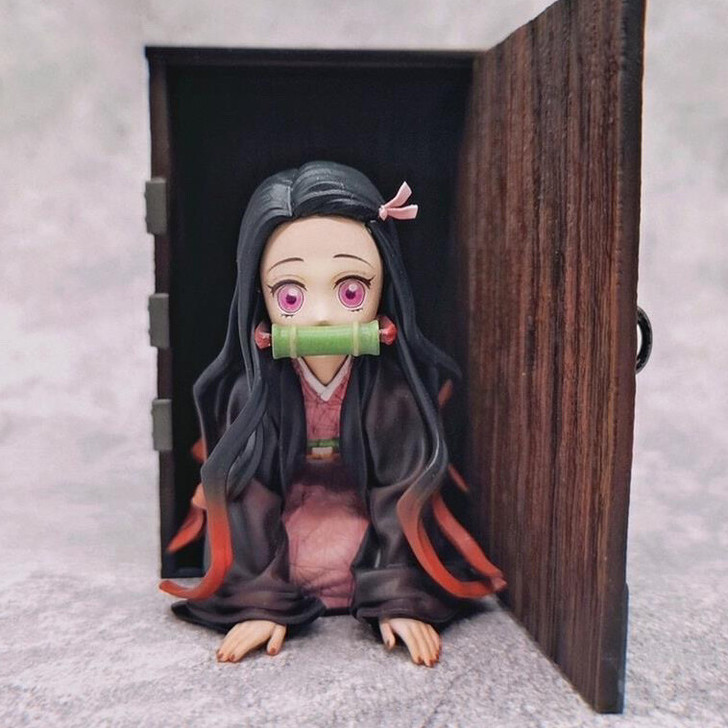 鬼灭之刃优质版手办 灶门祢豆子美少女动漫二...