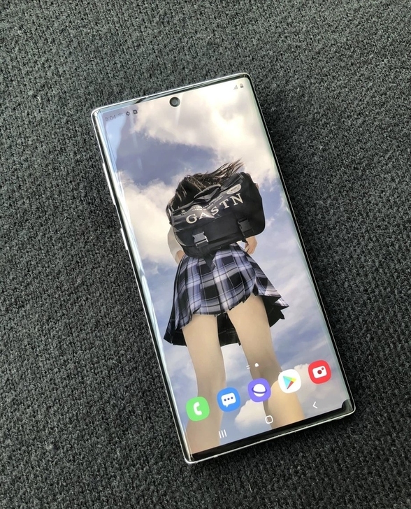 自用超新双卡三星note10原装正品国行系...