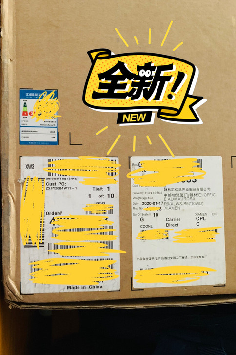 已出 留念 全新 未拆封 外星人 Auro...