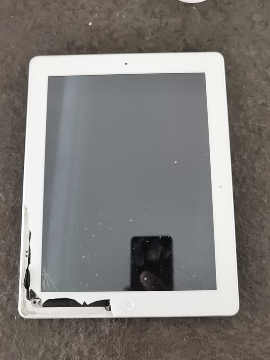 iPad打烂了，