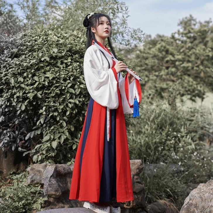 汉服 前四张图是实拍+模特图