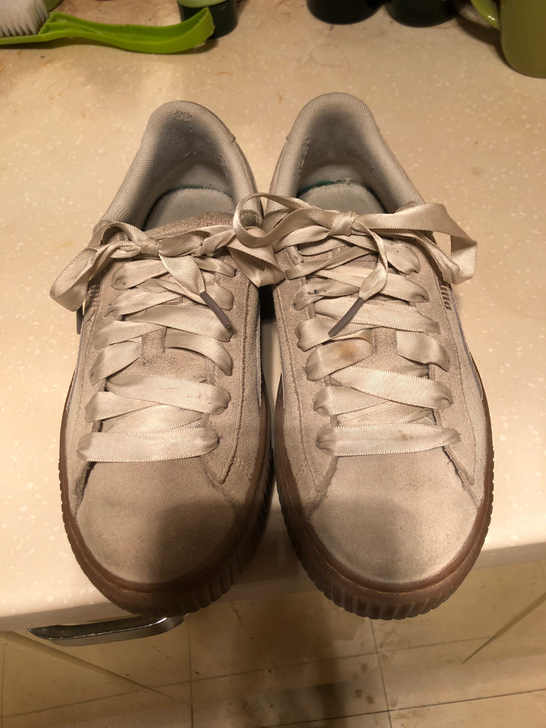 彪马PUMA Suede Bubble丝带...