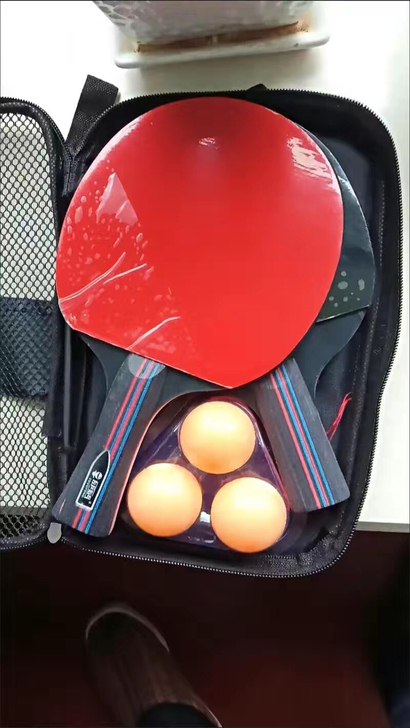 【赔钱转让】五星乒乓球拍，全新未拆封的，亲...