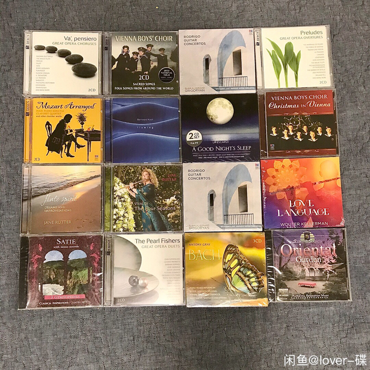 Mozart 钢琴古典音乐CD 专辑 古典...