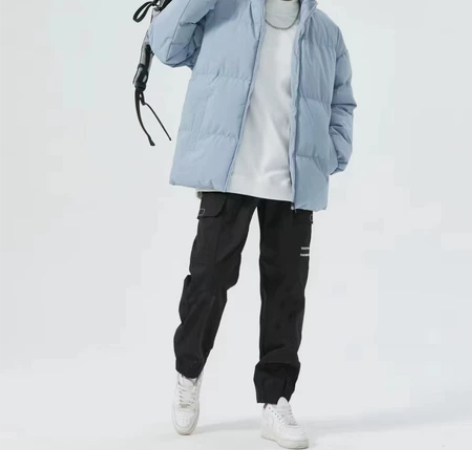 NASA联名经典羽绒棉服情侣款男士女士冬款...